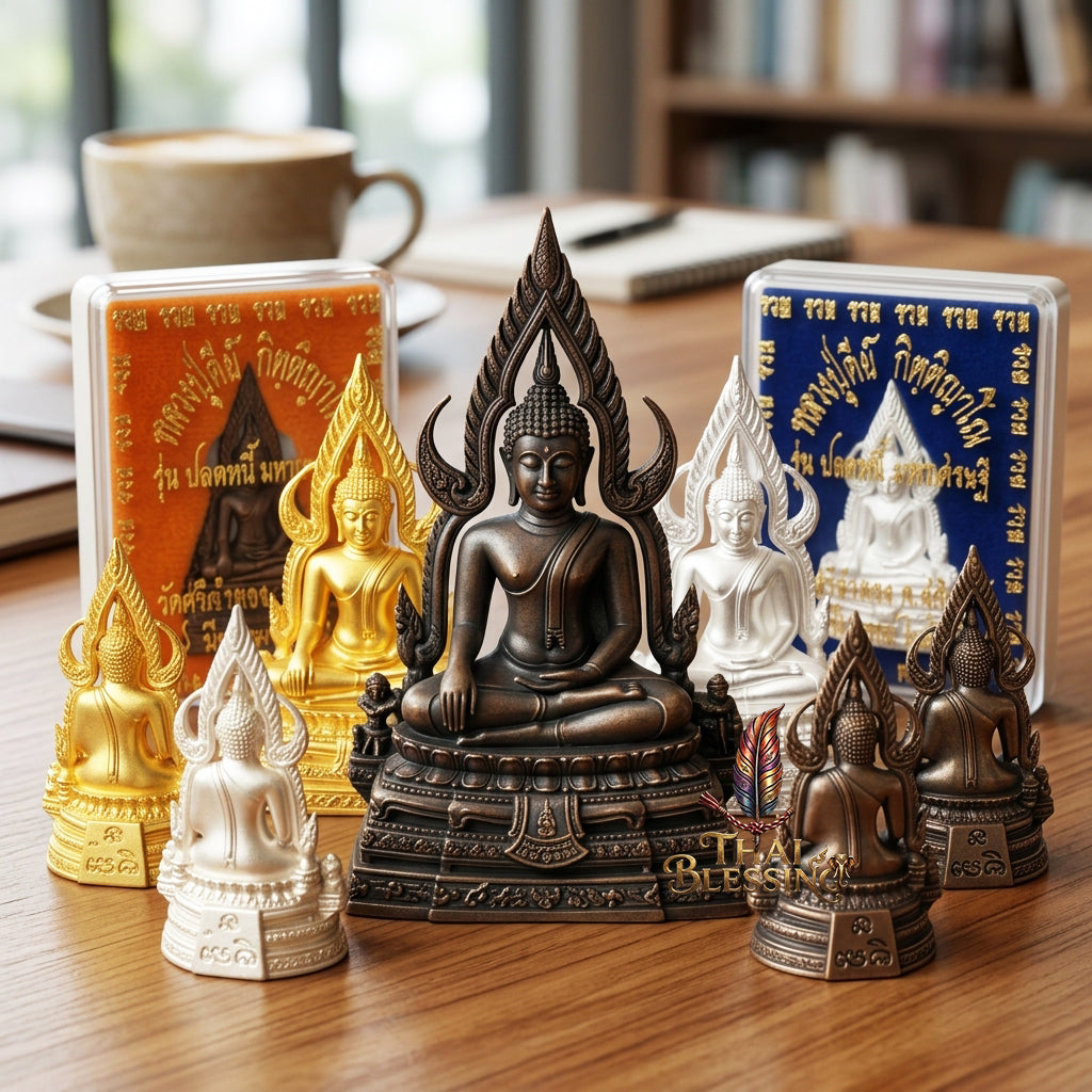 🔱 Phra Phuttha Chinnarat – The Sovereign King of Victory & Debt Relief – "Plod Nee Maha Setthi" Edition – Luang Pu Key, Wat Sri Lamyong (2555) – The Ultimate Engine for Financial Freedom, Majestic Influence, and Unstoppable Success!