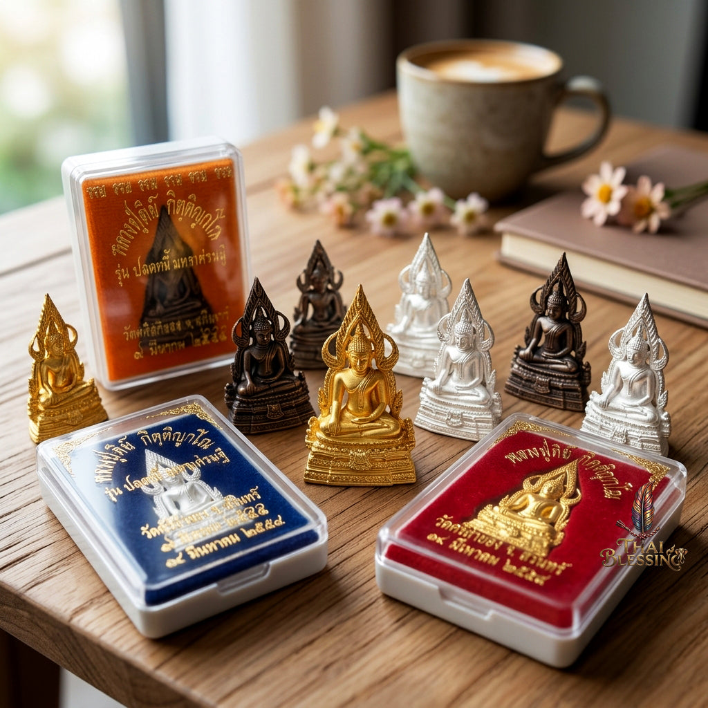 🔱 Phra Phuttha Chinnarat – The Sovereign King of Victory & Debt Relief – "Plod Nee Maha Setthi" Edition – Luang Pu Key, Wat Sri Lamyong (2555) – The Ultimate Engine for Financial Freedom, Majestic Influence, and Unstoppable Success!