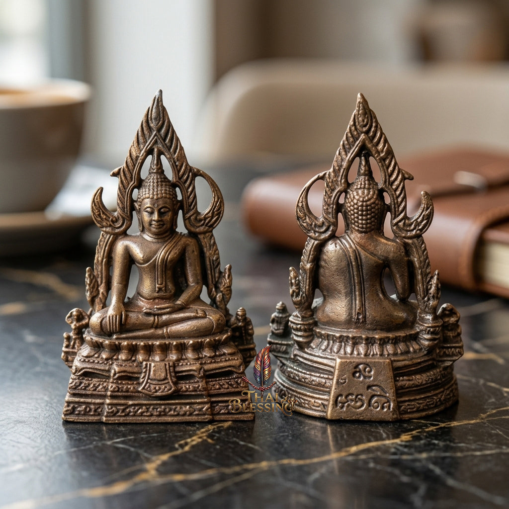 🔱 Phra Phuttha Chinnarat – The Sovereign King of Victory & Debt Relief – "Plod Nee Maha Setthi" Edition – Luang Pu Key, Wat Sri Lamyong (2555) – The Ultimate Engine for Financial Freedom, Majestic Influence, and Unstoppable Success!
