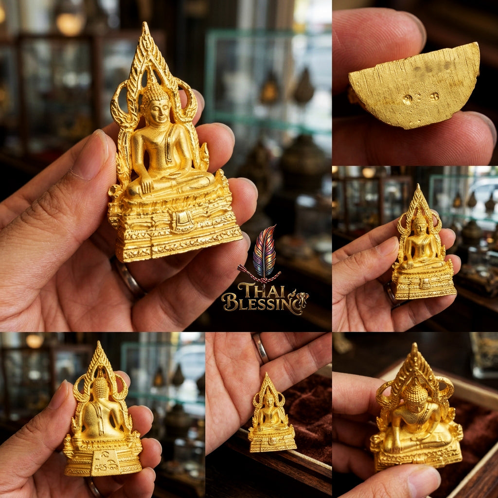 🔱 Phra Phuttha Chinnarat – The Sovereign King of Victory & Debt Relief – "Plod Nee Maha Setthi" Edition – Luang Pu Key, Wat Sri Lamyong (2555) – The Ultimate Engine for Financial Freedom, Majestic Influence, and Unstoppable Success!