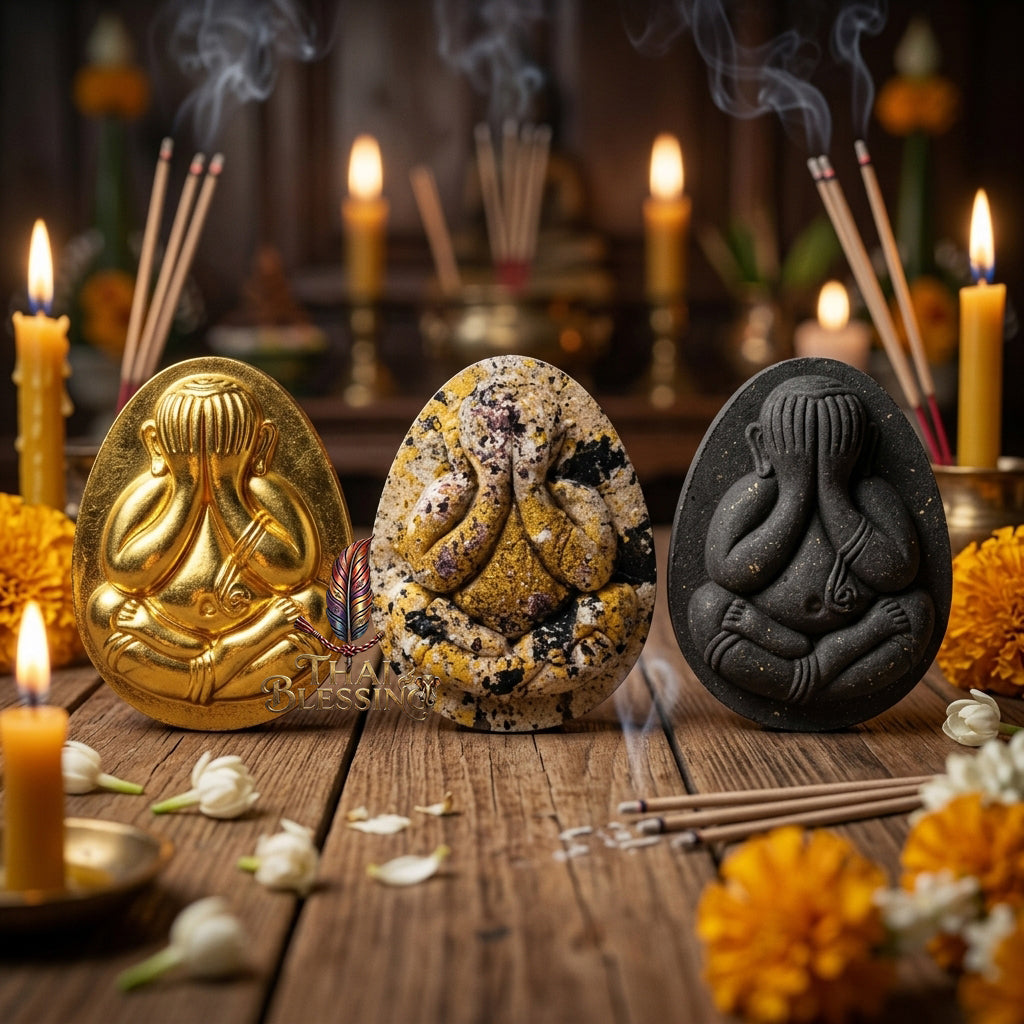 🔱 Phra Pidta Back Rahu – The Sovereign Architect of Double Fortune – "Song Nam 57" Edition – Luang Pu Key, Wat Sri Lamyong (2557) – The Ultimate Engine for Financial Dominance, Karmic Shielding, and Supreme Influence!
