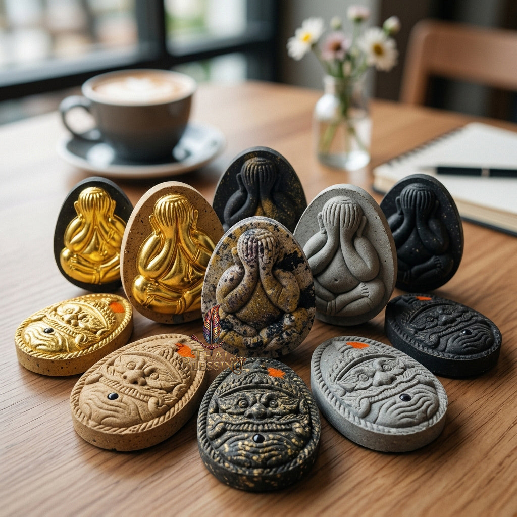 🔱 Phra Pidta Back Rahu – The Sovereign Architect of Double Fortune – "Song Nam 57" Edition – Luang Pu Key, Wat Sri Lamyong (2557) – The Ultimate Engine for Financial Dominance, Karmic Shielding, and Supreme Influence!