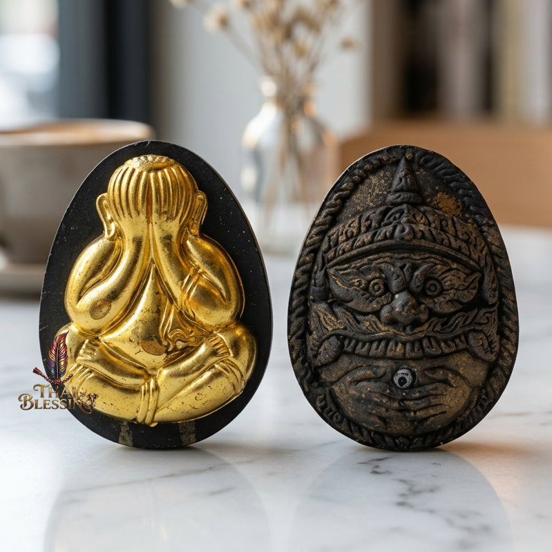 🔱 Phra Pidta Back Rahu – The Sovereign Architect of Double Fortune – "Song Nam 57" Edition – Luang Pu Key, Wat Sri Lamyong (2557) – The Ultimate Engine for Financial Dominance, Karmic Shielding, and Supreme Influence!