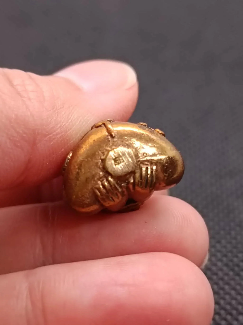 💰 Unlock Wealth & Protection – Phra Pidta Phok Sap Brass Amulet by Luang Pu Ap, Wat Thong Sai 💰✨