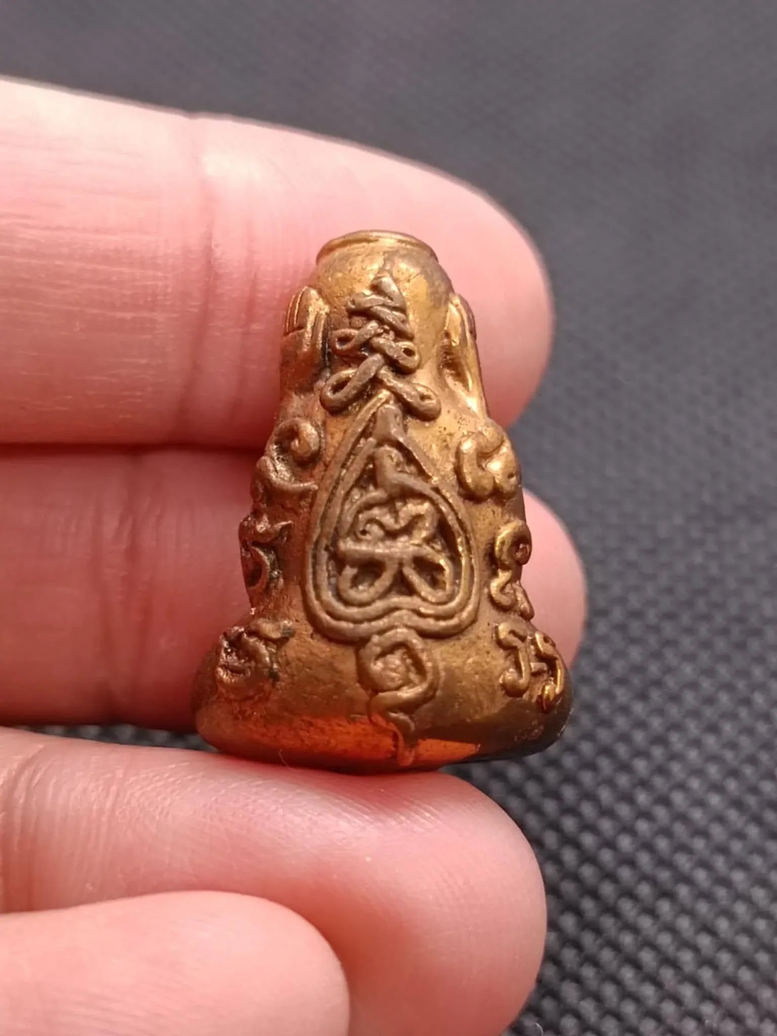 💰 Unlock Wealth & Protection – Phra Pidta Phok Sap Brass Amulet by Luang Pu Ap, Wat Thong Sai 💰✨