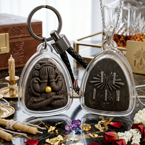 ✨🧘‍♂️💎 Supreme Sovereign Absolute Focus Grid - Divine Inflow & Celestial Charisma Medallion (2.2x2.5 cm), Consecrated Crystalline Relic Core & Multi-Tier Multiplier Matrix Black herbal powder with embedded relics.+ Case