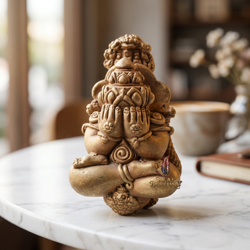 ⚔️ Phra Pidta Sri Maharaj Pang Phakan: The Sovereign of Absolute Victory – Wat Khongkhawong (Ai Khiao) – 2550 BE – The Ultimate Alchemical Engine for Overcoming Obstacles & Commanding Infinite Wealth!