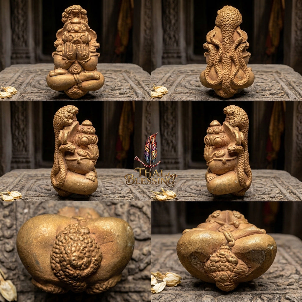 ⚔️ Phra Pidta Sri Maharaj Pang Phakan: The Sovereign of Absolute Victory – Wat Khongkhawong (Ai Khiao) – 2550 BE – The Ultimate Alchemical Engine for Overcoming Obstacles & Commanding Infinite Wealth!