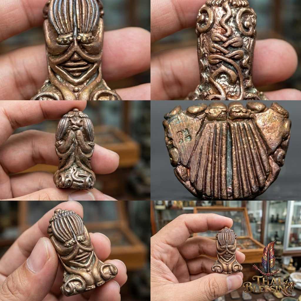 🔱 Phra Pidta Yan Yung – The Sovereign Architect of Infinite Prosperity & Longevity – "Ayu Yuen" Edition – Luang Pu Key, Wat Sri Lamyong (2556) – The Ultimate Engine for Unstoppable Wealth, Sacred Protection, and Commanding Influence!