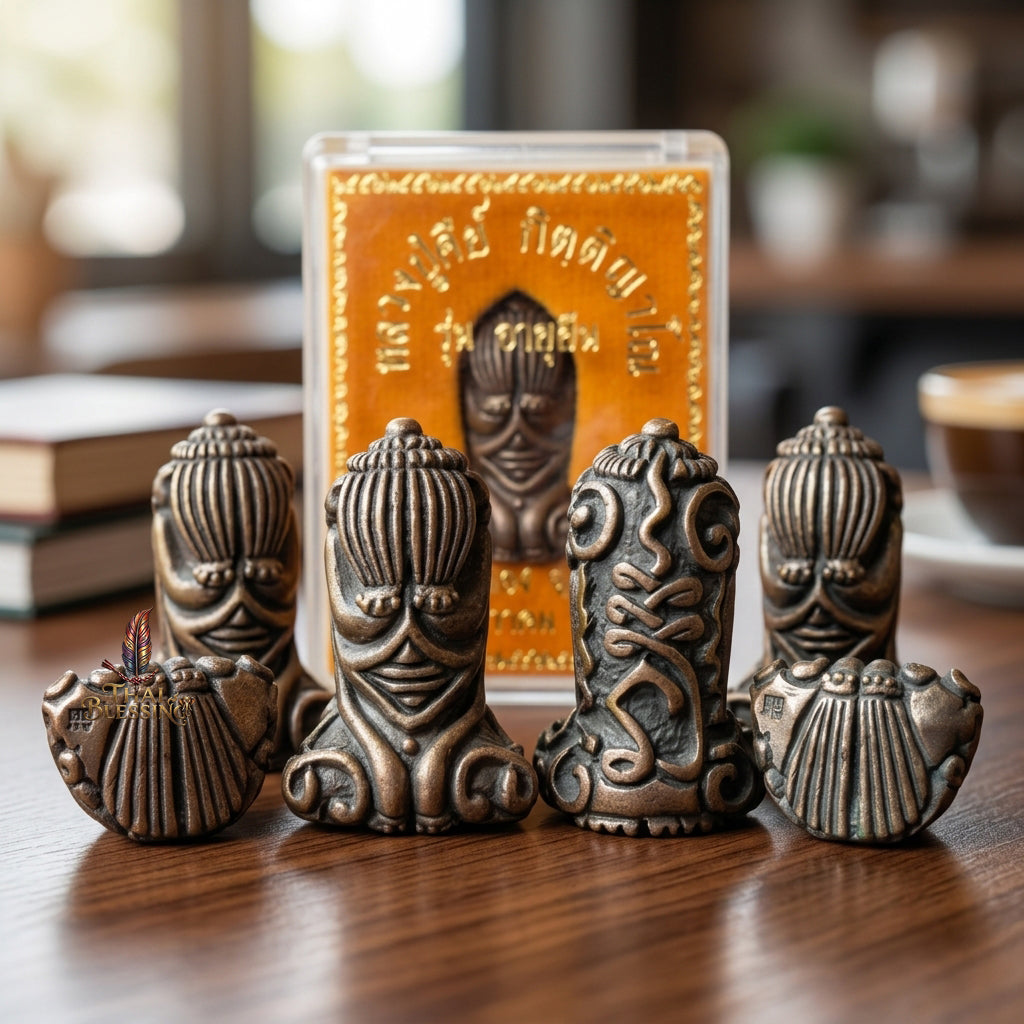 🔱 Phra Pidta Yan Yung – The Sovereign Architect of Infinite Prosperity & Longevity – "Ayu Yuen" Edition – Luang Pu Key, Wat Sri Lamyong (2556) – The Ultimate Engine for Unstoppable Wealth, Sacred Protection, and Commanding Influence!