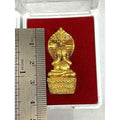 ✨ Phra Pit Ta Nakkharat Gold-Plated Bronze Amulet – Auspicious Edition by Luang Pu Kham Bu, Wat Kut Chomphu, Ubon Ratchathani