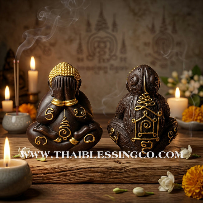🐸💰 Phra Pitta Phaya Kop Kham (The Golden Frog King & Sacred Pitta) – "Wai Kru 63" Edition – Achan Subin Na Na Thong – The Divine Engine for Financial Resurrection, Imperial Protection, and Unstoppable Life Elevation!