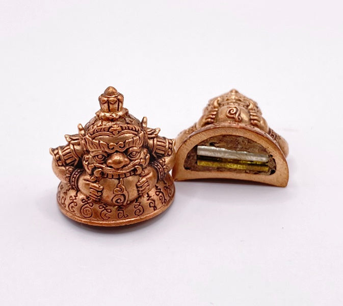 ✨ Transform Your Fortune – Phra Rahu Duang Setthi Satin Bronze Amulet for Protection & Abundance ✨