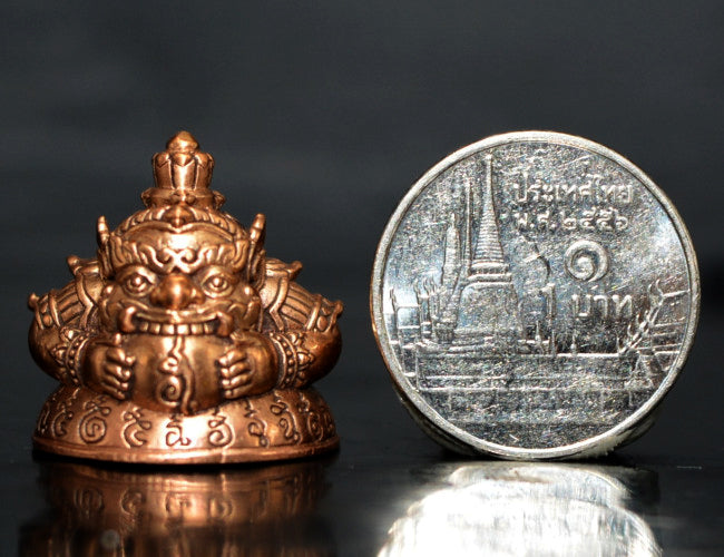 ✨ Transform Your Fortune – Phra Rahu Duang Setthi Satin Bronze Amulet for Protection & Abundance ✨