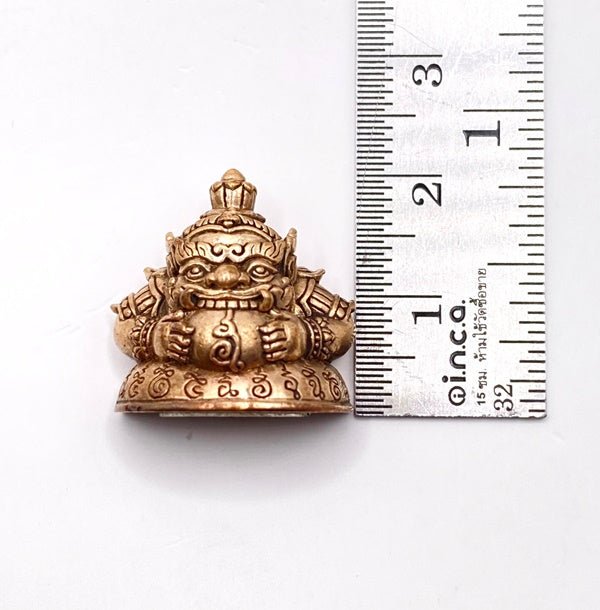 ✨ Transform Your Fortune – Phra Rahu Duang Setthi Satin Bronze Amulet for Protection & Abundance ✨