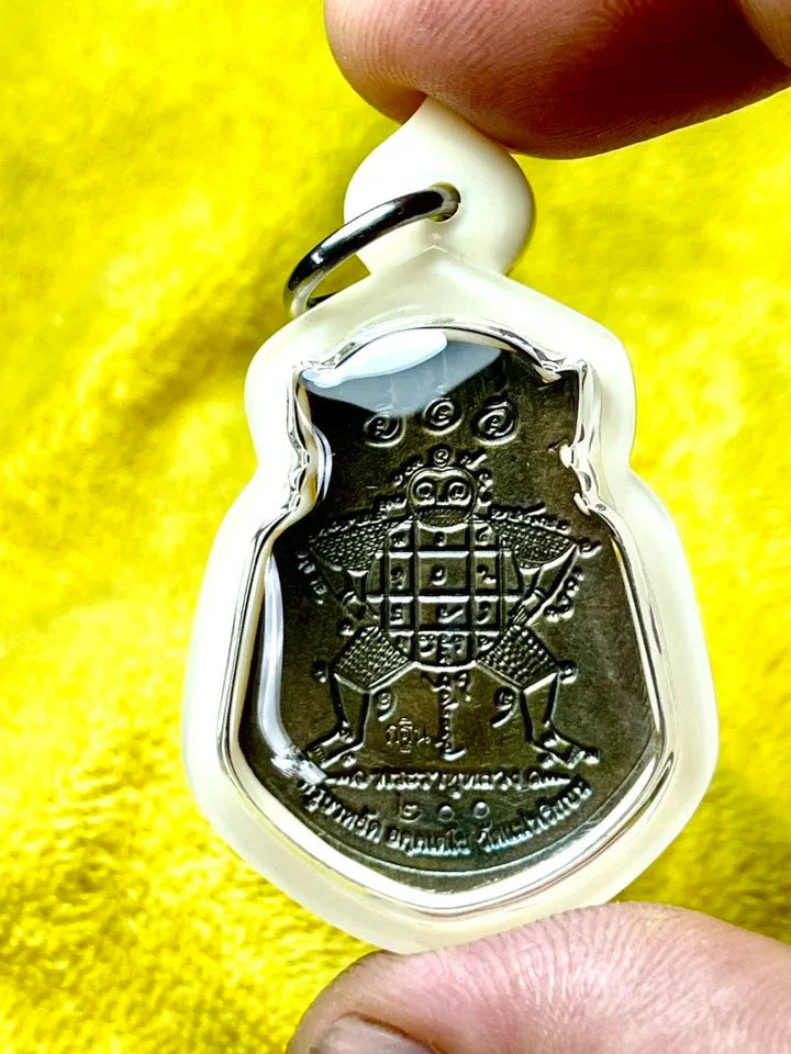 🪬Phra Rahu Luang “Above the Stars” Medallion – Chanuan Alloy Eclipse Protector by Kruba Yat, Wat Mae Phrik Bon