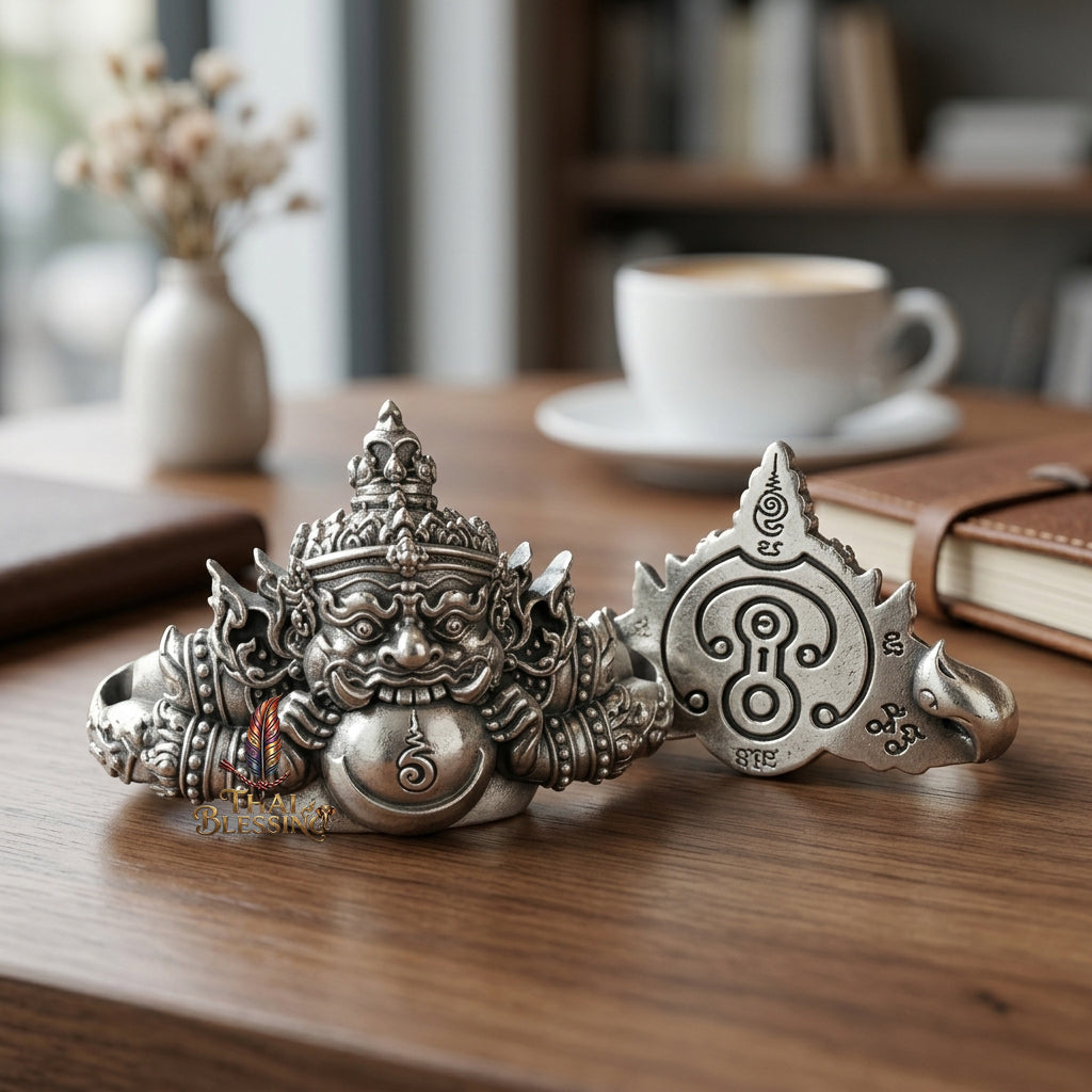 🌑 Phra Rahu Noon Duang Setthee: The Billionaire’s Pillar – Arjan Plian Hatyanon (2565) – Khao O Lineage – The Ultimate Alchemical Engine for Fate Reversal, Financial Dominance, and Absolute Protection!