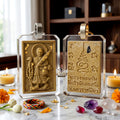 ✨🧘‍♂️💰 Authentic Thai Amulet Phra Sivali - Divine Wealth Manifestation Pendant (3.8x2.4 cm), Luang Phor Chaem 2012 Triple Silver Takrut Legacy Edition Waterproof Case