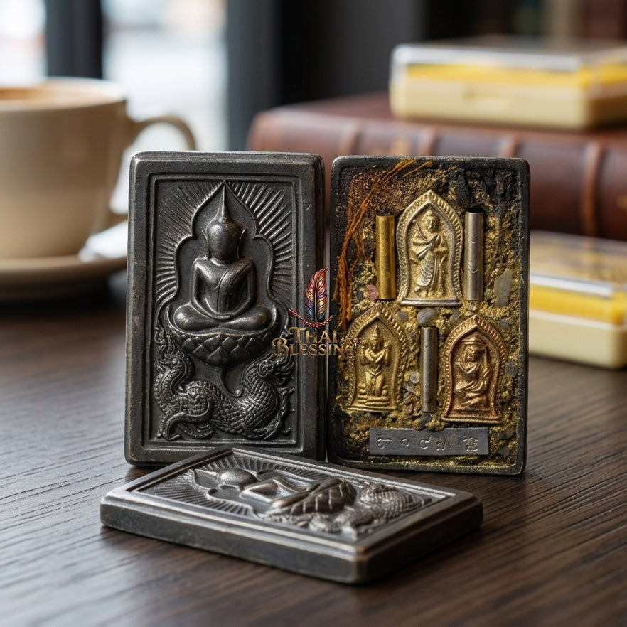 🦁 Phra Somdej Wak Marn Gaisorn Naga: The Sovereign of Infinite Opportunity – Luang Phor Jai – Wat Phraya Yat (2564) – The Ultimate Alchemical Engine for Breaking Through Obstacles & Commanding Wealth!