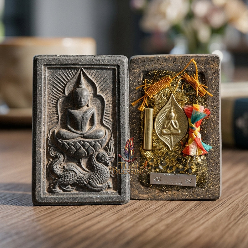🦁 Phra Somdej Wak Marn Gaisorn Naga: The Sovereign of Infinite Opportunity – Luang Phor Jai – Wat Phraya Yat (2564) – The Ultimate Alchemical Engine for Breaking Through Obstacles & Commanding Wealth!