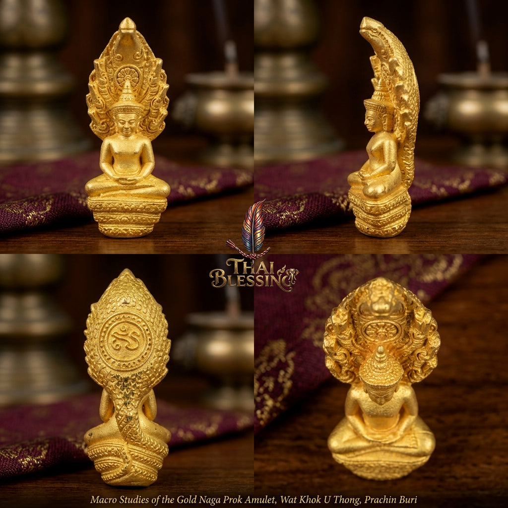 🐍 Phra Nakprok: The Sovereign Guardian – Luang Pu Solot, Wat Khok U Thong (2562) – The Supreme Alchemical Engine for Sheltered Prosperity & Unshakable Wealth