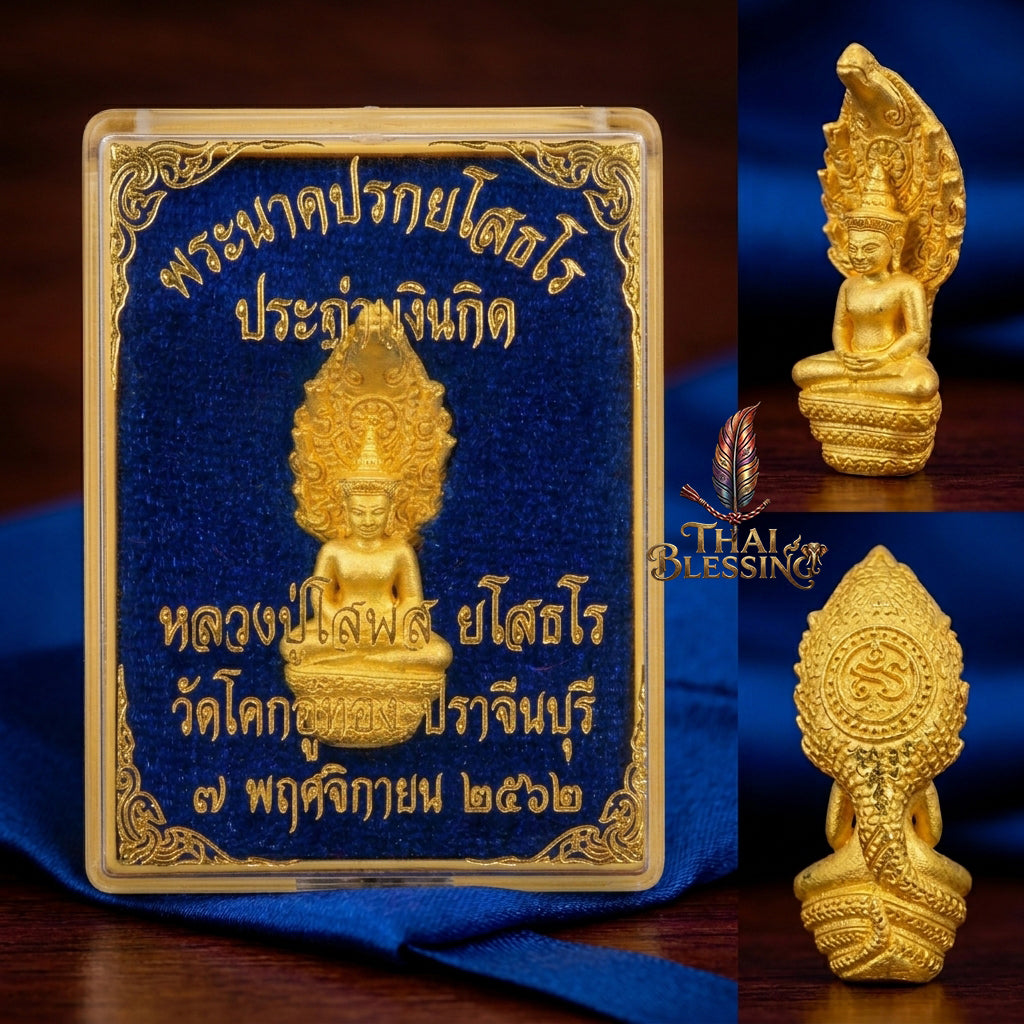 🐍 Phra Nakprok: The Sovereign Guardian – Luang Pu Solot, Wat Khok U Thong (2562) – The Supreme Alchemical Engine for Sheltered Prosperity & Unshakable Wealth
