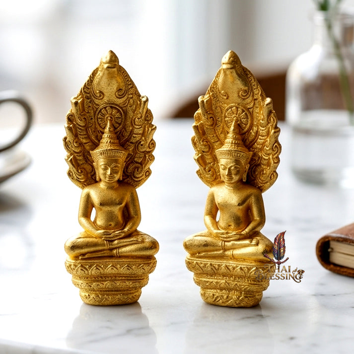 🐍 Phra Nakprok: The Sovereign Guardian – Luang Pu Solot, Wat Khok U Thong (2562) – The Supreme Alchemical Engine for Sheltered Prosperity & Unshakable Wealth