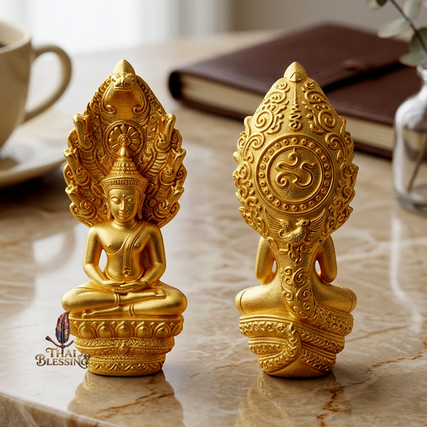 🐍 Phra Nakprok: The Sovereign Guardian – Luang Pu Solot, Wat Khok U Thong (2562) – The Supreme Alchemical Engine for Sheltered Prosperity & Unshakable Wealth