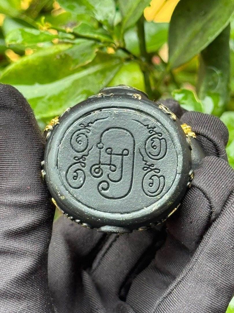 Phra Rahu Amulet - Authentic Destiny-Reversing Amulet by Master Subin Nah Na Thong from Wat Lad Pladuk
