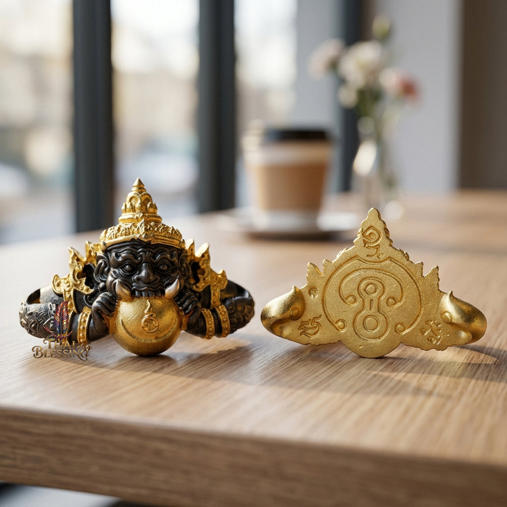 🌑 Phra Rahu Noon Duang Setthee: The Billionaire’s Pillar – Arjan Plian Hatyanon (2565) – Khao O Lineage – The Ultimate Alchemical Engine for Fate Reversal, Financial Dominance, and Absolute Protection!