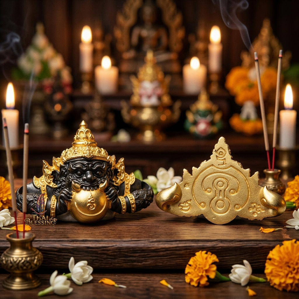 🌑 Phra Rahu Noon Duang Setthee: The Billionaire’s Pillar – Arjan Plian Hatyanon (2565) – Khao O Lineage – The Ultimate Alchemical Engine for Fate Reversal, Financial Dominance, and Absolute Protection!