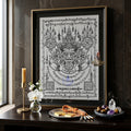 ✨🌌📜 Sacred Sovereign Celestial Alignment Grid - Ajarn Subin Na Na Thong 2023 Billionaire Anchor Inflow Chart (30x42 cm), Macro Volatility Buffer & Workspace Optimizer White