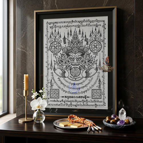 ✨🌌📜 Sacred Sovereign Celestial Alignment Grid - Ajarn Subin Na Na Thong 2023 Billionaire Anchor Inflow Chart (30x42 cm), Macro Volatility Buffer & Workspace Optimizer White