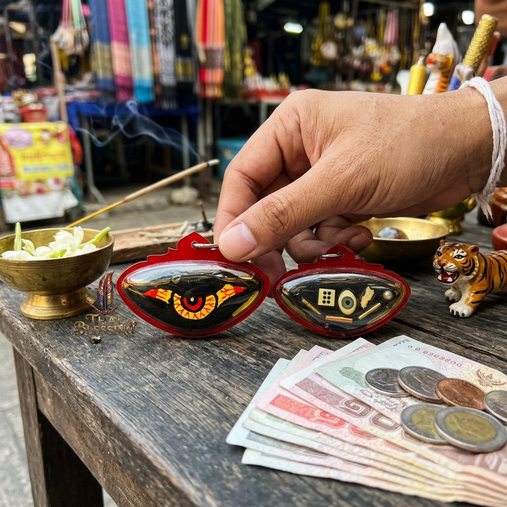 👁️ Phrai Krasip Duang Ta Maha Phoot: The Sovereign Eye of Prophetic Fortune – Phra Ajarn Aek (Wat Pa Tueng) – The Ultimate Alchemical Engine for Market Vision & High-Stakes Victory!