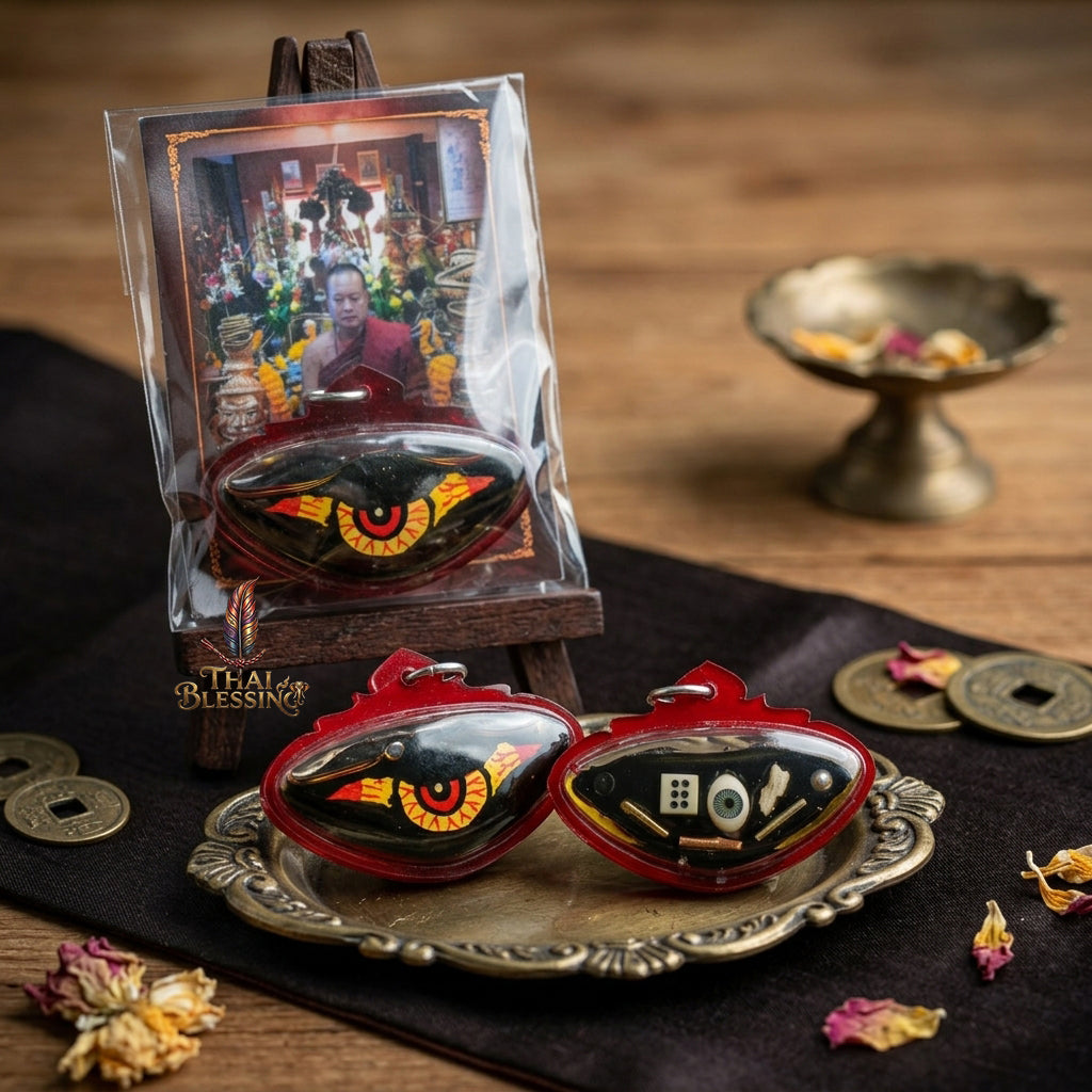 👁️ Phrai Krasip Duang Ta Maha Phoot: The Sovereign Eye of Prophetic Fortune – Phra Ajarn Aek (Wat Pa Tueng) – The Ultimate Alchemical Engine for Market Vision & High-Stakes Victory!
