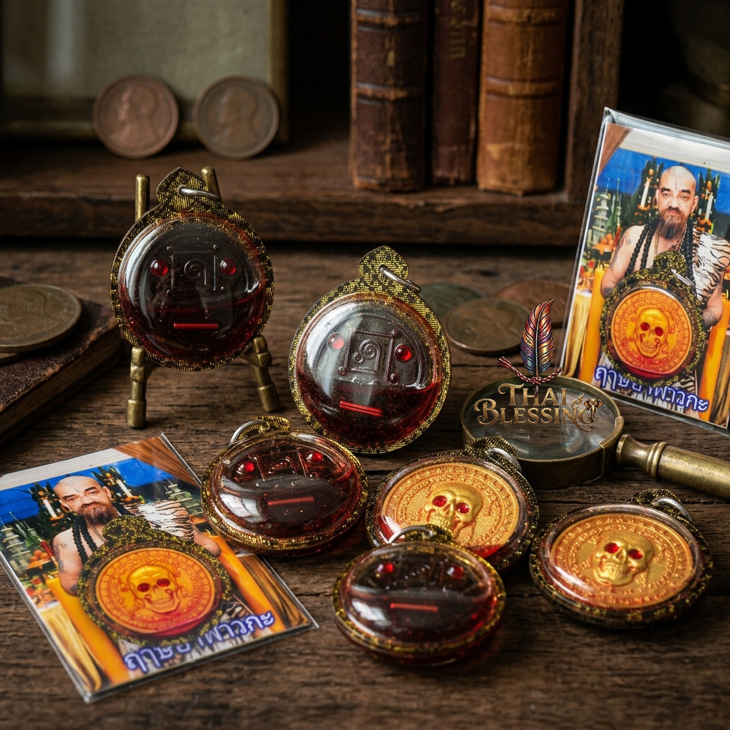🎙️ Phrai Krasip Maha Wet: The Sovereign Whisperer of Infinite Fortune – Lersi Alawaka (Pu Dave) – 2563 BE – The Ultimate Alchemical Engine for Intuitive Luck & Wealth Mastery!