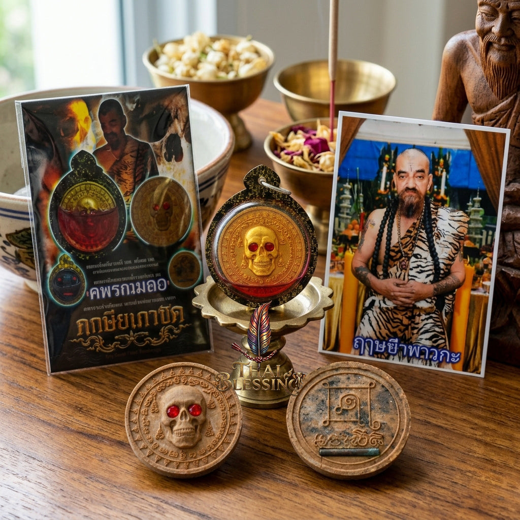 🎙️ Phrai Krasip Maha Wet: The Sovereign Whisperer of Infinite Fortune – Lersi Alawaka (Pu Dave) – 2563 BE – The Ultimate Alchemical Engine for Intuitive Luck & Wealth Mastery!