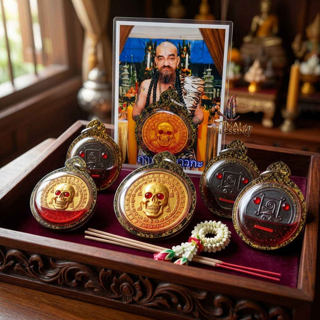 🎙️ Phrai Krasip Maha Wet: The Sovereign Whisperer of Infinite Fortune – Lersi Alawaka (Pu Dave) – 2563 BE – The Ultimate Alchemical Engine for Intuitive Luck & Wealth Mastery!