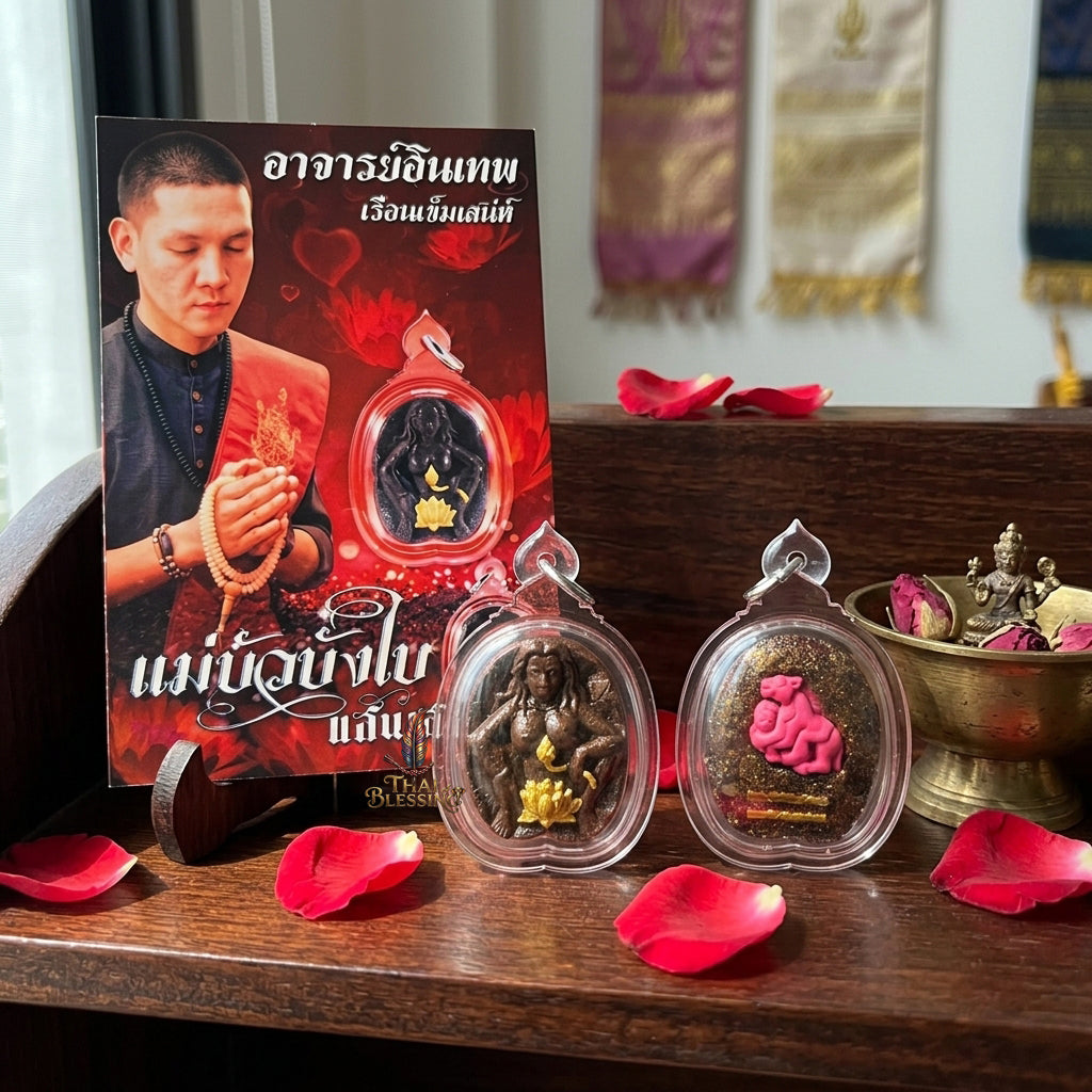 🌸 Mae Bua Bang Bai: The Sovereign Lotus of Enchantment – Arjan Innthep (2568) – The Ultimate Alchemical Engine for Hypnotic Attraction & Commercial Grace!