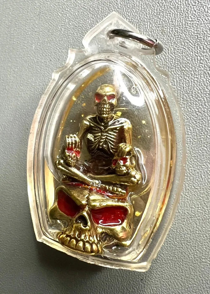 🕯️ Phrai Nai Bia “Sap Saneha” – Occult Alloy Spirit Talisman for Attraction, Wealth & Business Prosperity by Kruba Phon (Chiang Mai)