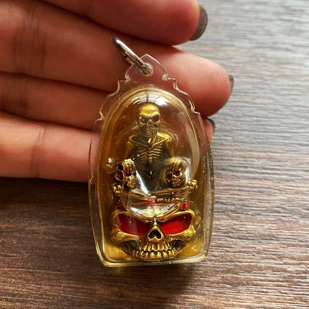 🕯️ Phrai Nai Bia “Sap Saneha” – Occult Alloy Spirit Talisman for Attraction, Wealth & Business Prosperity by Kruba Phon (Chiang Mai)