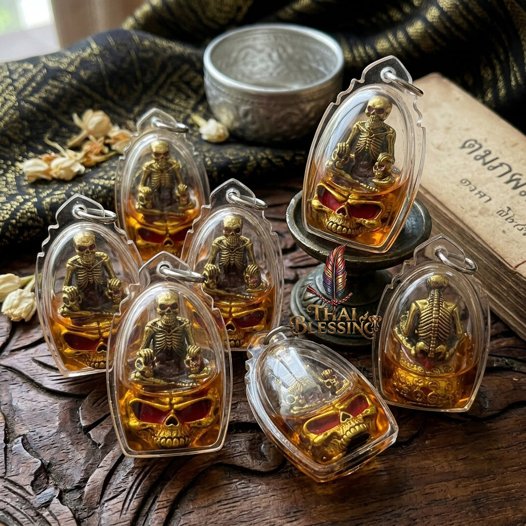 🎲 Phrai Nai Bia in Powerful Oil The Sovereign Master of Windfalls & Wealth – Kruba Porn – Wat Pu Hor (2559) – The Ultimate Alchemical Engine for Financial Dominance & High-Stakes Victory!