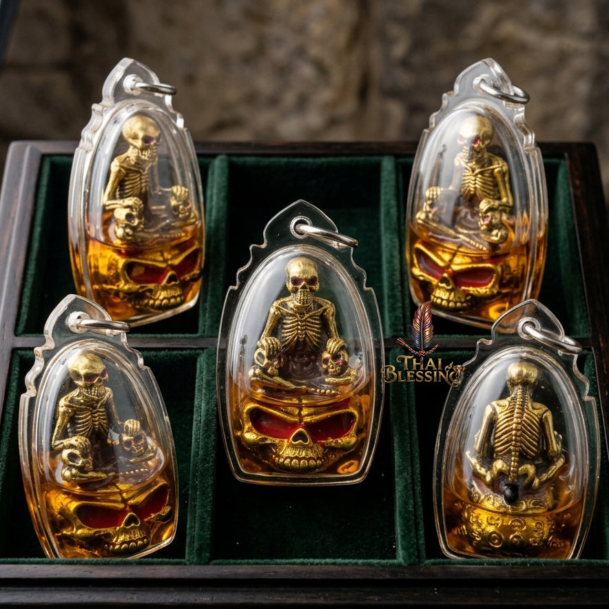 🎲 Phrai Nai Bia in Powerful Oil The Sovereign Master of Windfalls & Wealth – Kruba Porn – Wat Pu Hor (2559) – The Ultimate Alchemical Engine for Financial Dominance & High-Stakes Victory!