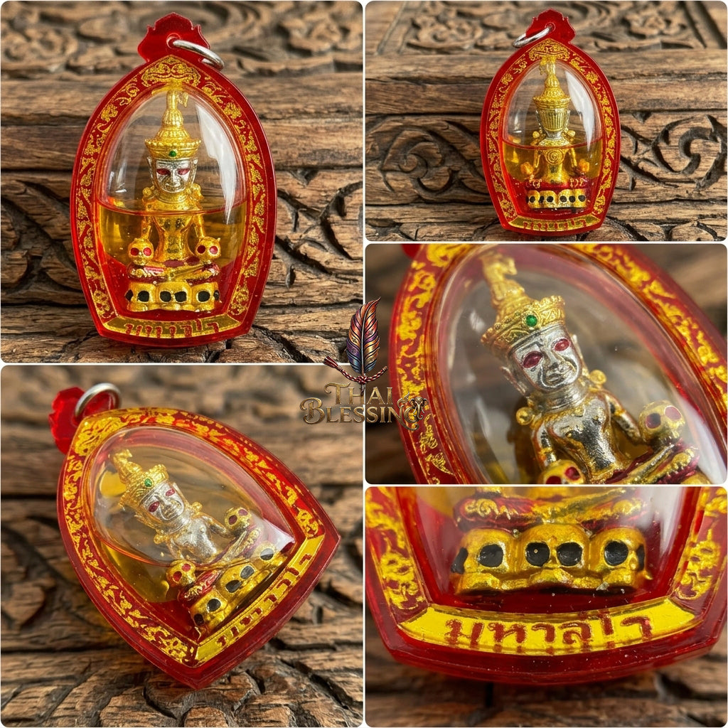 🔱 Phya Ngang Kao Kot: The Sovereign of Nine Urns – Phra Ajarn Amnat, Mahawiro Meditation Center (2567) – The Supreme Alchemical Engine for Absolute Attraction & Infinite Prosperity