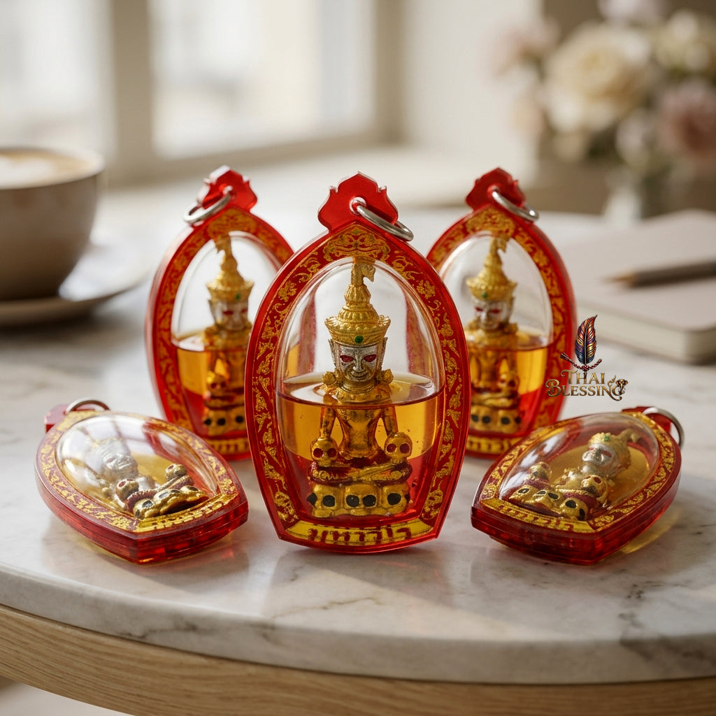 🔱 Phya Ngang Kao Kot: The Sovereign of Nine Urns – Phra Ajarn Amnat, Mahawiro Meditation Center (2567) – The Supreme Alchemical Engine for Absolute Attraction & Infinite Prosperity
