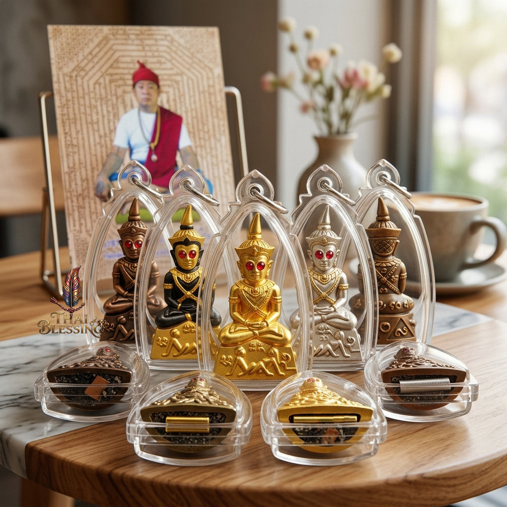 🔱 Phya Ngang Pathamang Lokee – The Sovereign of Lanna Desire & Absolute Fortune – Black Gold Samlit & Mystical Mineral Edition – Arjan Nan Sit, Chiang Mai (2568) – The Ultimate Engine for Non-Stop Cash Flow and Hypnotic Command!