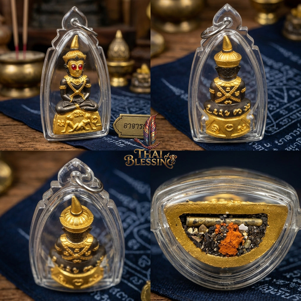 🔱 Phya Ngang Pathamang Lokee – The Sovereign of Lanna Desire & Absolute Fortune – Black Gold Samlit & Mystical Mineral Edition – Arjan Nan Sit, Chiang Mai (2568) – The Ultimate Engine for Non-Stop Cash Flow and Hypnotic Command!