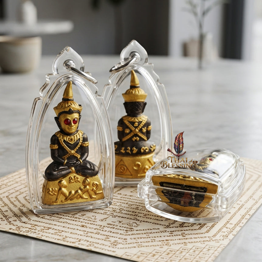 🔱 Phya Ngang Pathamang Lokee – The Sovereign of Lanna Desire & Absolute Fortune – Black Gold Samlit & Mystical Mineral Edition – Arjan Nan Sit, Chiang Mai (2568) – The Ultimate Engine for Non-Stop Cash Flow and Hypnotic Command!