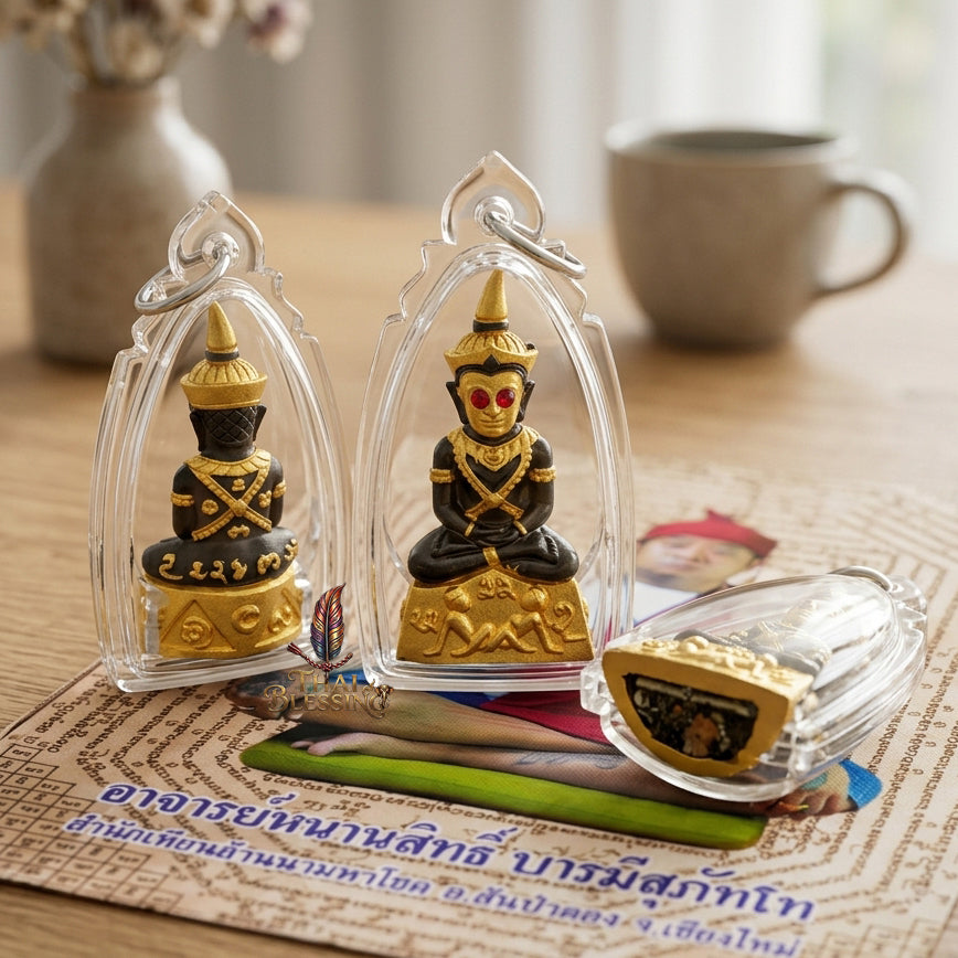 🔱 Phya Ngang Pathamang Lokee – The Sovereign of Lanna Desire & Absolute Fortune – Black Gold Samlit & Mystical Mineral Edition – Arjan Nan Sit, Chiang Mai (2568) – The Ultimate Engine for Non-Stop Cash Flow and Hypnotic Command!