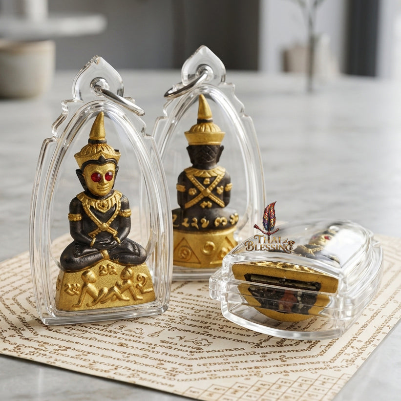 🔱 Phya Ngang Pathamang Lokee – The Sovereign of Lanna Desire & Absolute Fortune – Black Gold Samlit & Mystical Mineral Edition – Arjan Nan Sit, Chiang Mai (2568) – The Ultimate Engine for Non-Stop Cash Flow and Hypnotic Command!